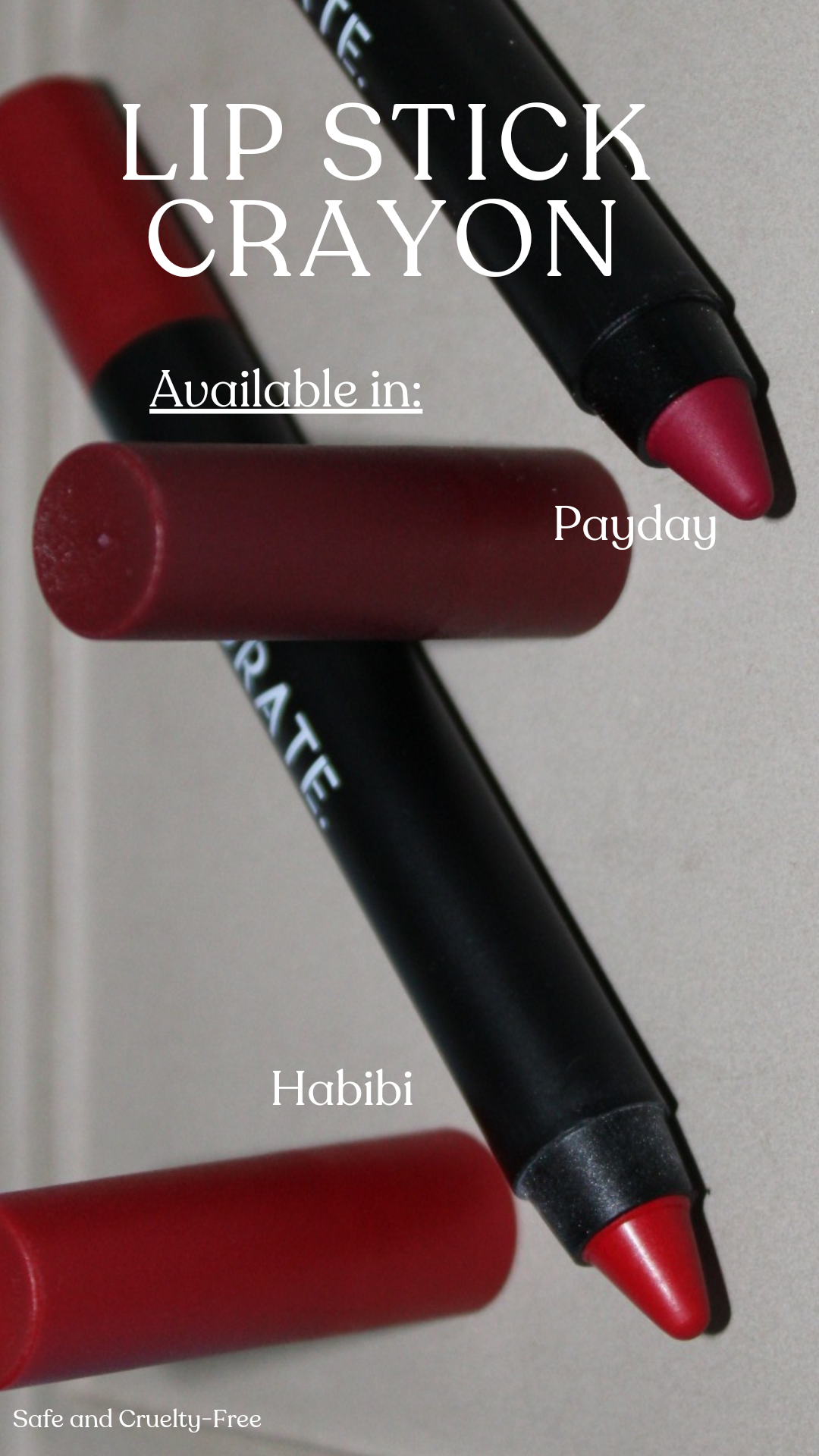 Velvet Matte Lipstick Crayon